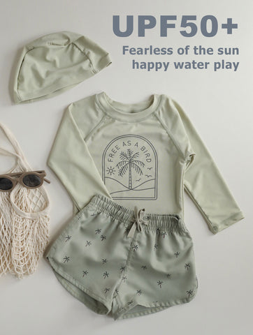 Children's sun protection swimsuit