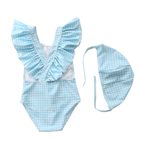 Children's Ruffle One-Piece Swimsuit