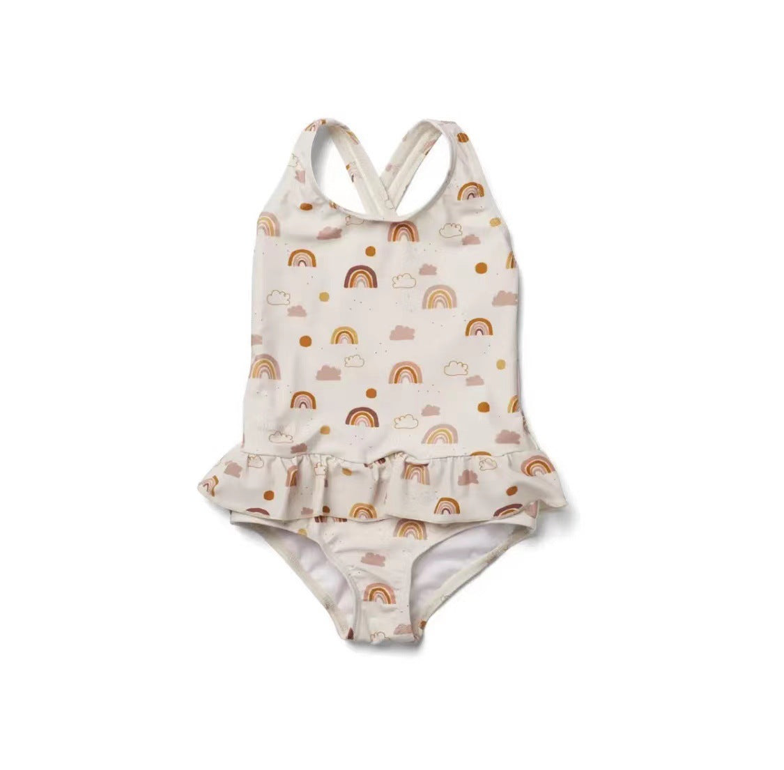 2025 New One-piece Children's Bikini Sun Protection Swimsuit