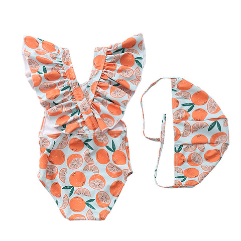 Children's Ruffle One-Piece Swimsuit