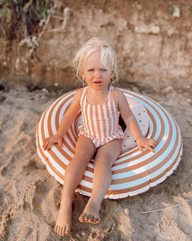2025 New One-piece Children's Bikini Sun Protection Swimsuit