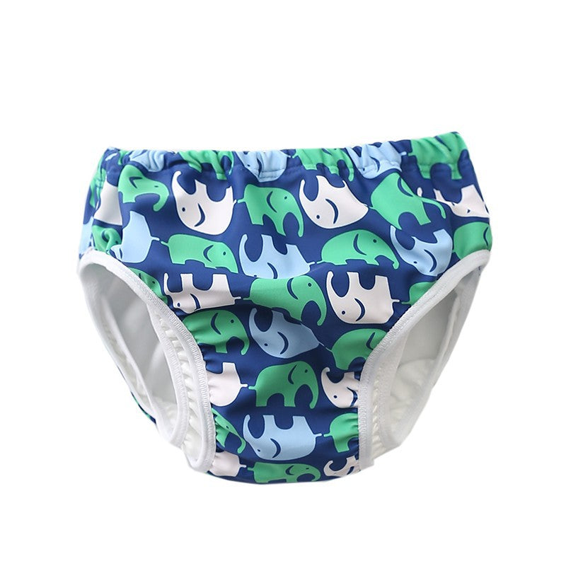 2025 baby multi-layer waterproof and leakproof swimming trunks
