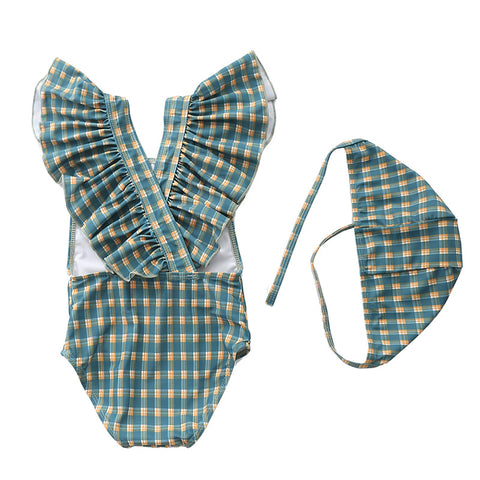 Children's Ruffle One-Piece Swimsuit