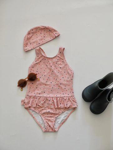 2025 New One-piece Children's Bikini Sun Protection Swimsuit