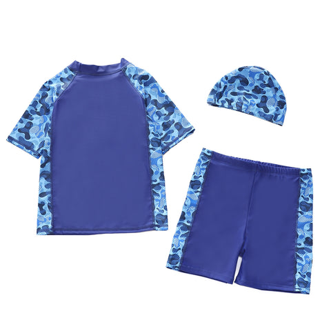 Three-piece children's swimsuit