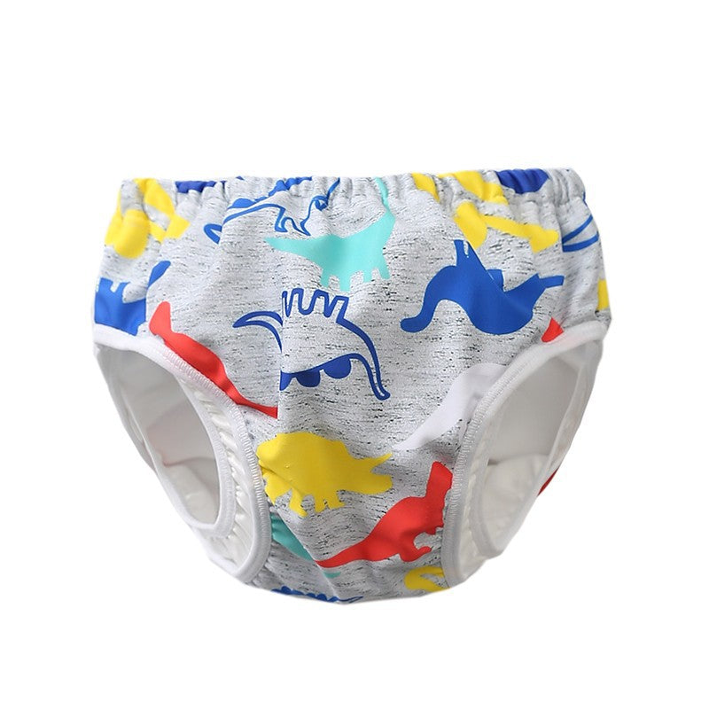 2025 baby multi-layer waterproof and leakproof swimming trunks