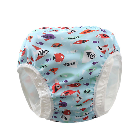 2025 baby multi-layer waterproof and leakproof swimming trunks