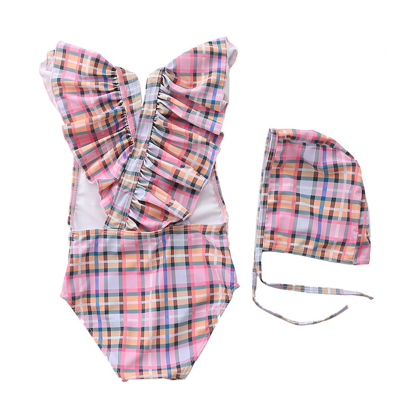 Children's Ruffle One-Piece Swimsuit