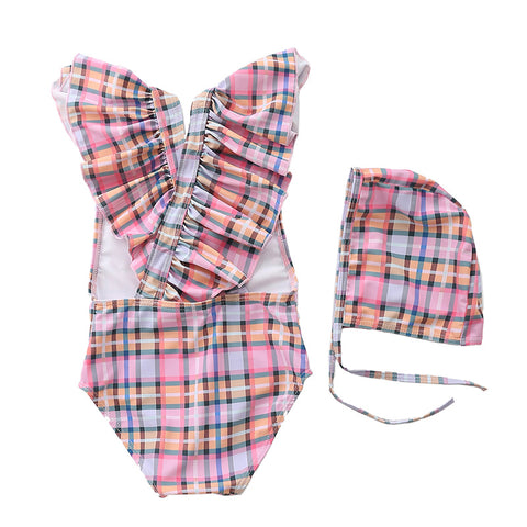 Children's Ruffle One-Piece Swimsuit