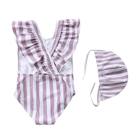 Children's Ruffle One-Piece Swimsuit