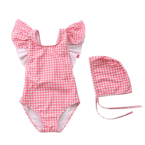 Children's Ruffle One-Piece Swimsuit