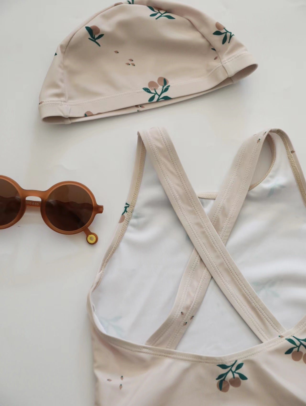 2025 New One-piece Children's Bikini Sun Protection Swimsuit