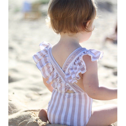Children's Ruffle One-Piece Swimsuit