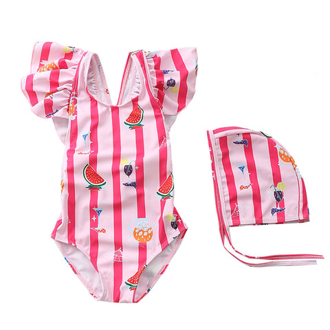 Children's Ruffle One-Piece Swimsuit